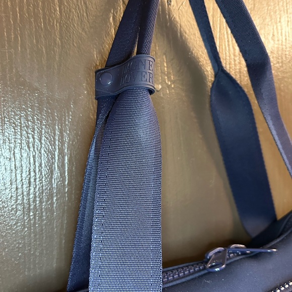 Dagne Dover Navy Blue Laptop Bag - Picture 4 of 13